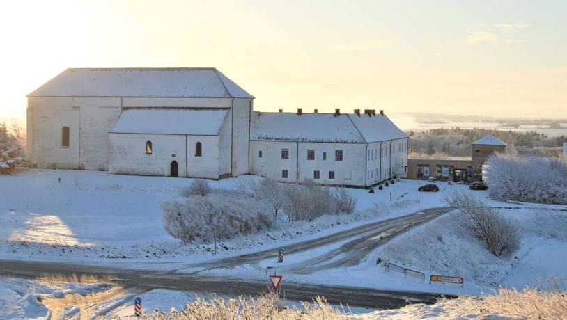 Børglum Monastery in winter