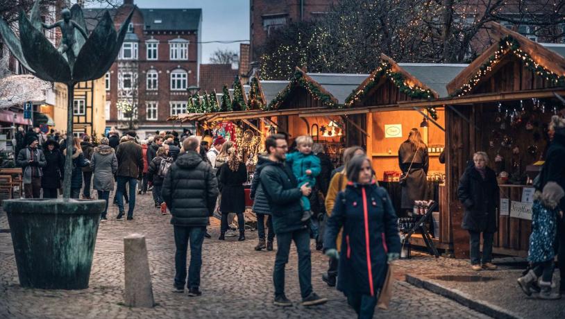 Hans Christian Andersen Christmas market in Odense