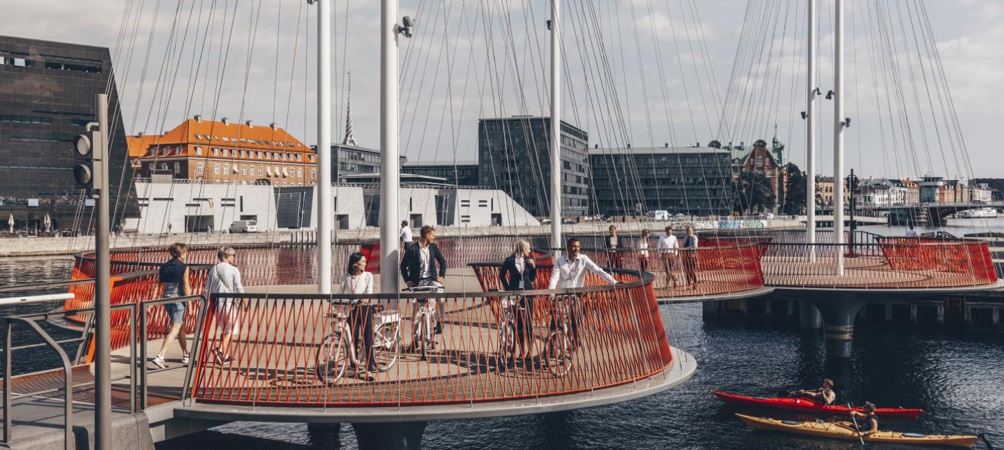 The Circle bridge, Copenaghen