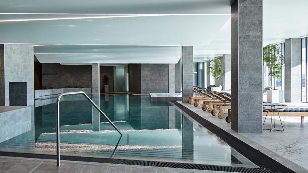 The spa pool at Hotel Alsik in Sønderborg