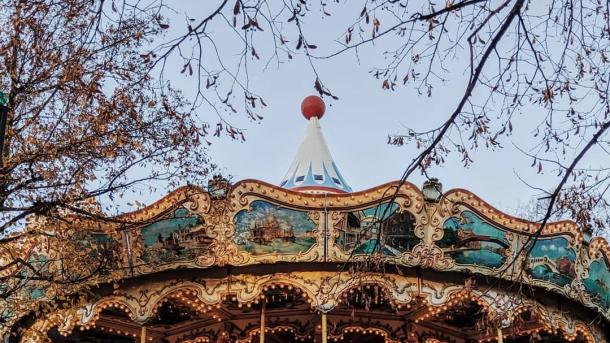 Karusell på Tivoli i København