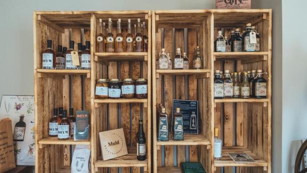 Produkte im Hofladen Hotel Saxkjøbing