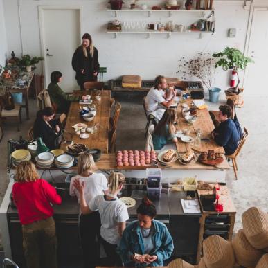 Bäckerei Lille Bakery in Kopenhagen
