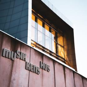 Musikkens Hus in Aalborg in Nordjütland