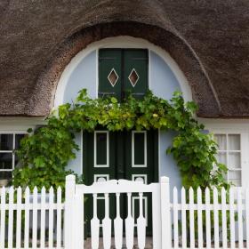 House at Sønderho on the Danish island of Fanø